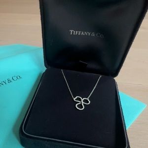 Tiffany & Co paperflower diamond pendant